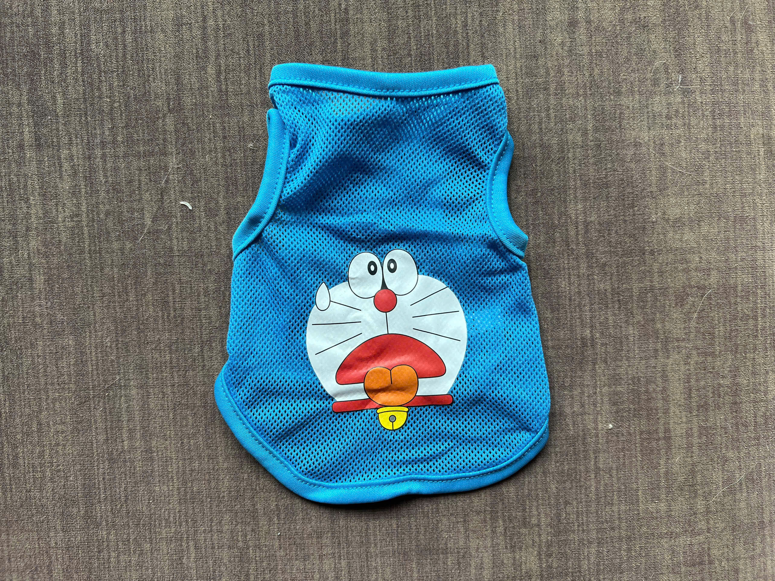 ÁO LƯỚI DORAEMON MÁT MẺ TỪ 0.5-10KG CHO CHÓ MÈO