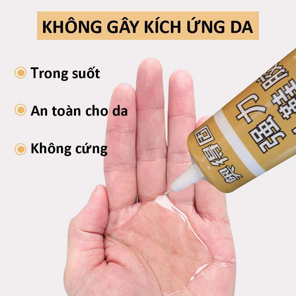 Keo dán giày thể thao siêu dính dùng nhiệt trong suốt không tổn thương da