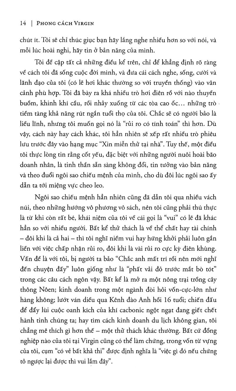 Phong Cách Virgin