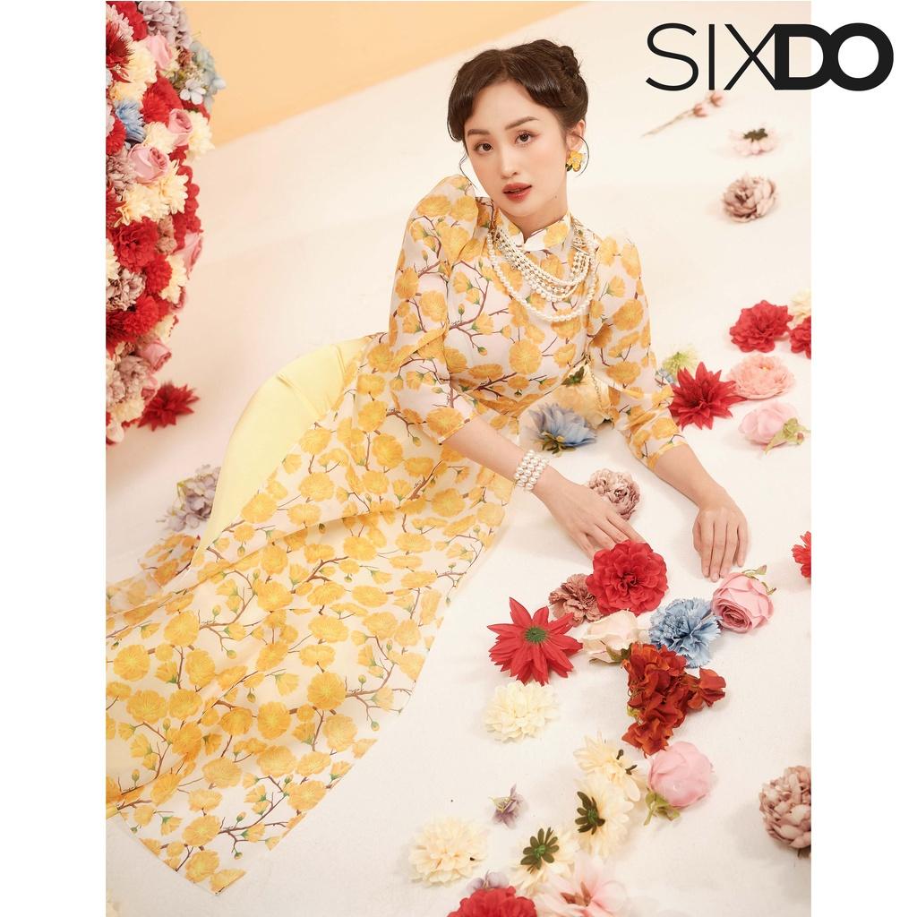 Quần lụa dài ống rộng thời trang SIXDO