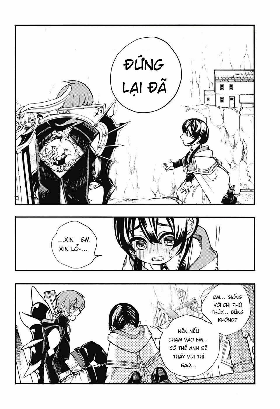 những bức họa quái dị của phù thủy chapter 8 33