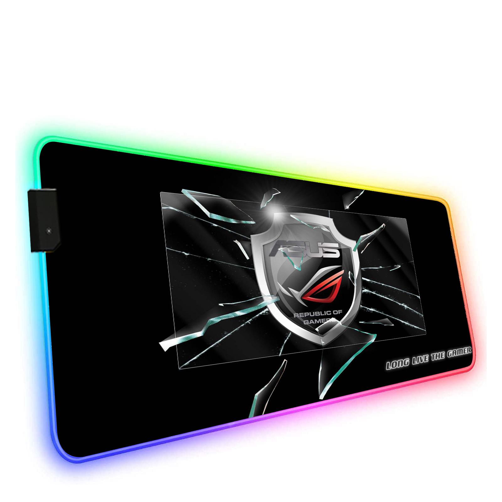 Tấm lót chuột sạc không dây Xinyifu phong cách mới nhất tấm lót bàn chơi game phát sáng RGB quá khổ tấm lót máy tính tấm lót chuột LED sạc không dây