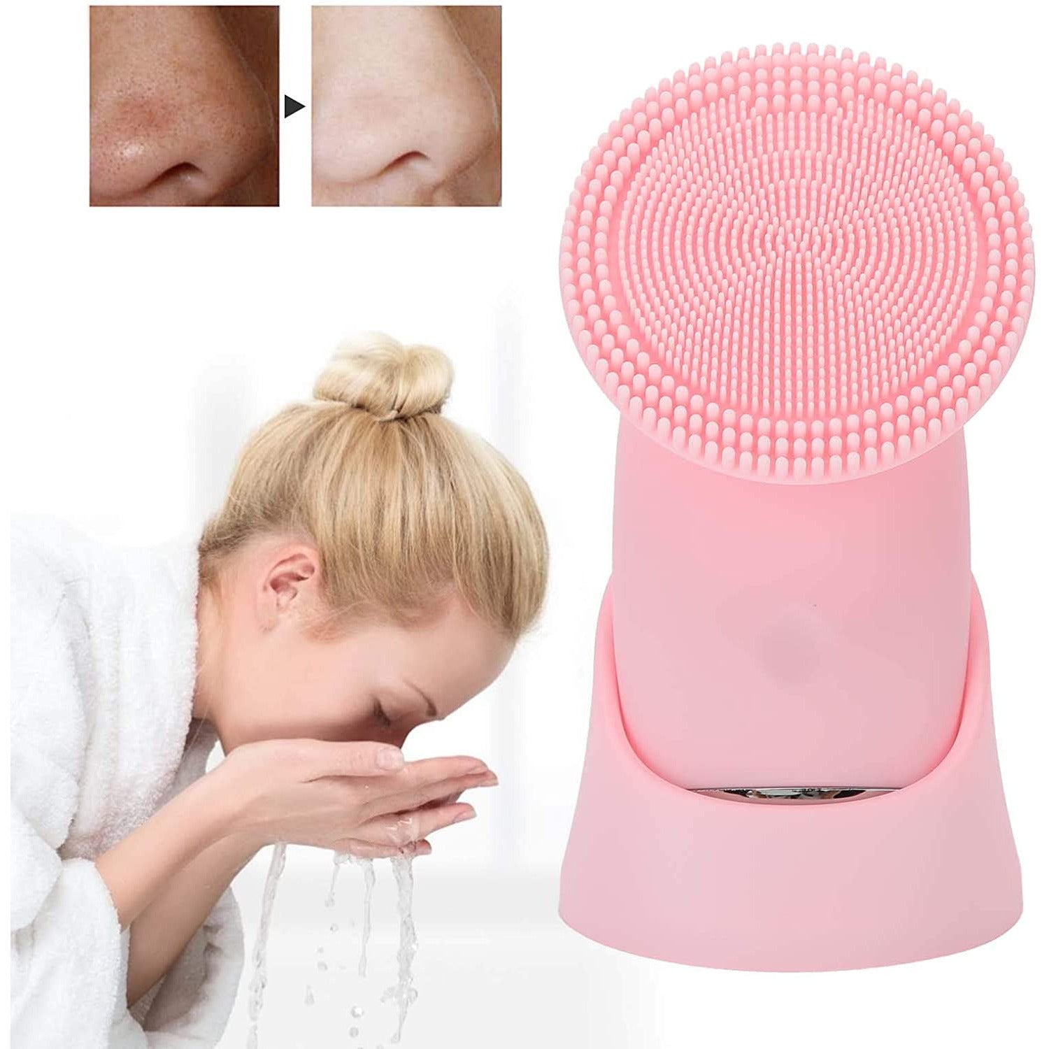 Máy Massage Rửa Mặt Cá Nhân Siêu Âm Siêu Sạch Không Gây Dị Ứng Washing Face Supersonic Facial