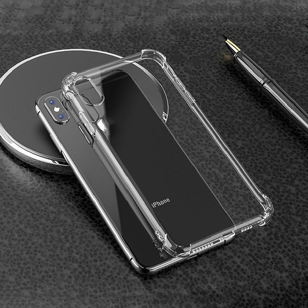 Ốp lưng chống sốc dẻo trong suốt dùng cho iphone X/ XS - Hàng chính hãng