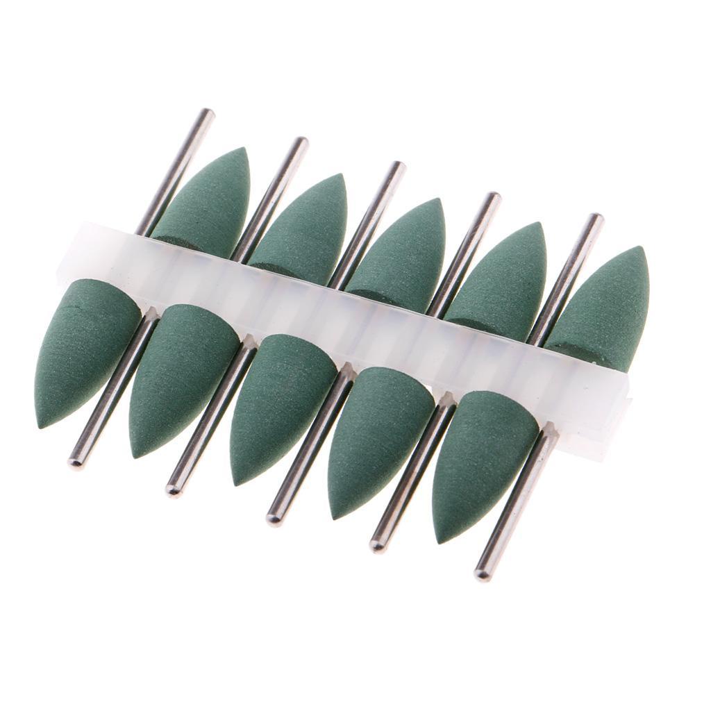 10 Pieces 2.35mm Resin Base Burs Rotary Drill Polisher Set