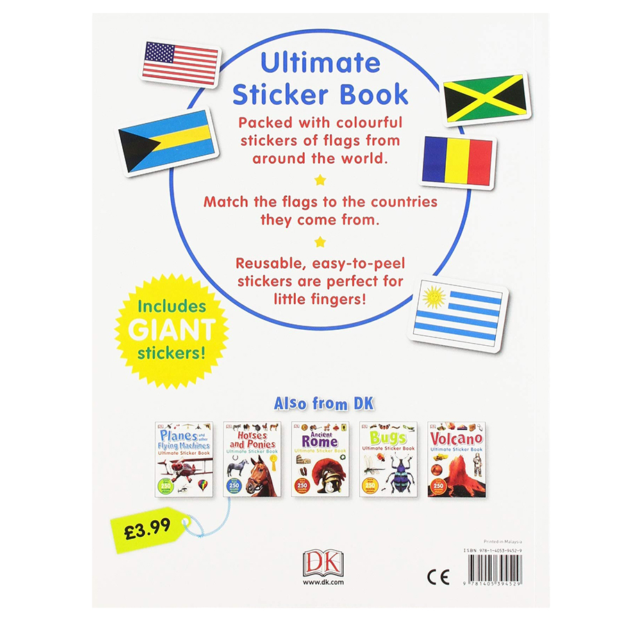 Ultimate Sticker Book Flags Of The World