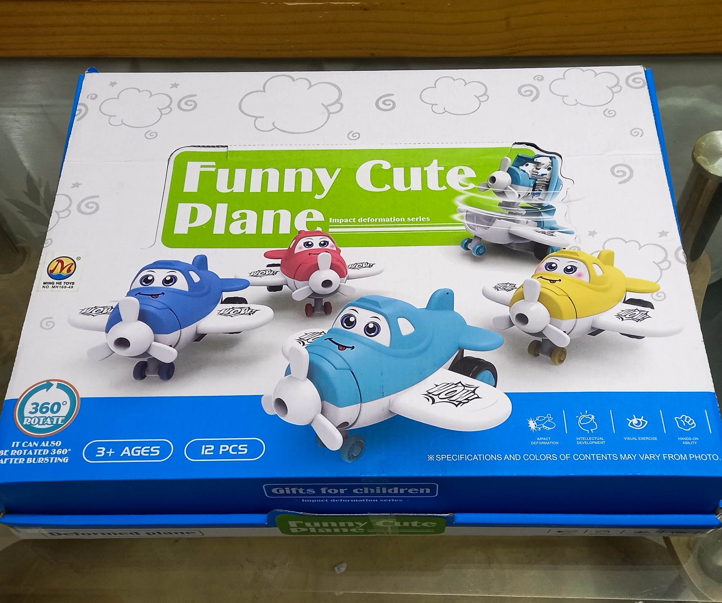 Đồ chơi biến hình - Máy bay biến hình Funny Cute Plane