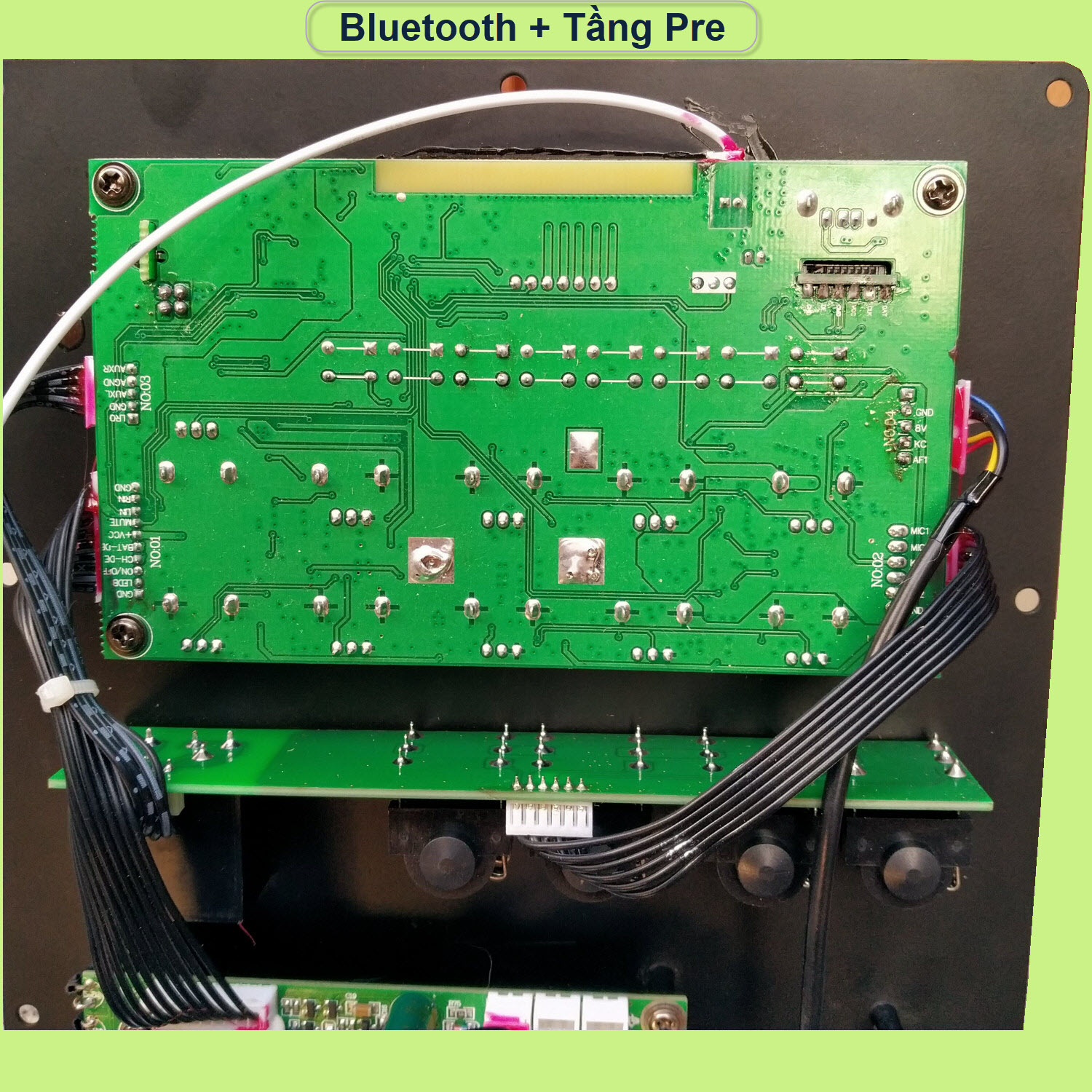 Mạch loa kéo Reverb IC TPA3116D2 80W 8 ôm – 150W 4 ôm cho loa kéo 4 tấc đơn hoặc 3 tấc đôi