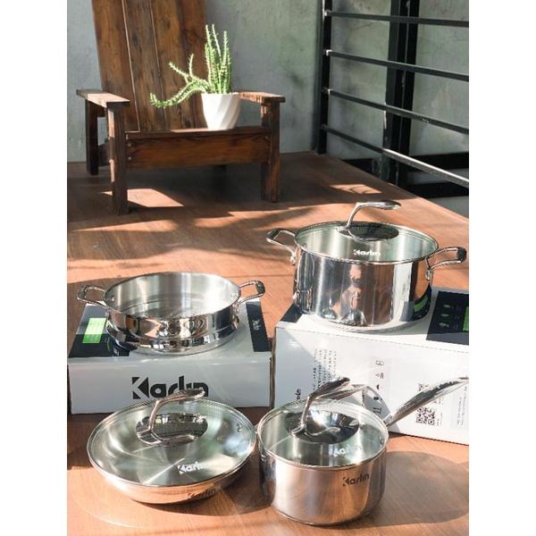 Bộ Nồi Chảo - Chảo Inox - Thương Hiệu Đức. SẢN PHẨM BÁN CHẠY