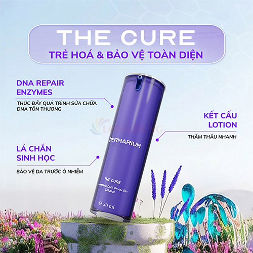 Tinh chất DNA Repair Enzymes Dermarium The Cure (30ml) - Hàng chính hãng