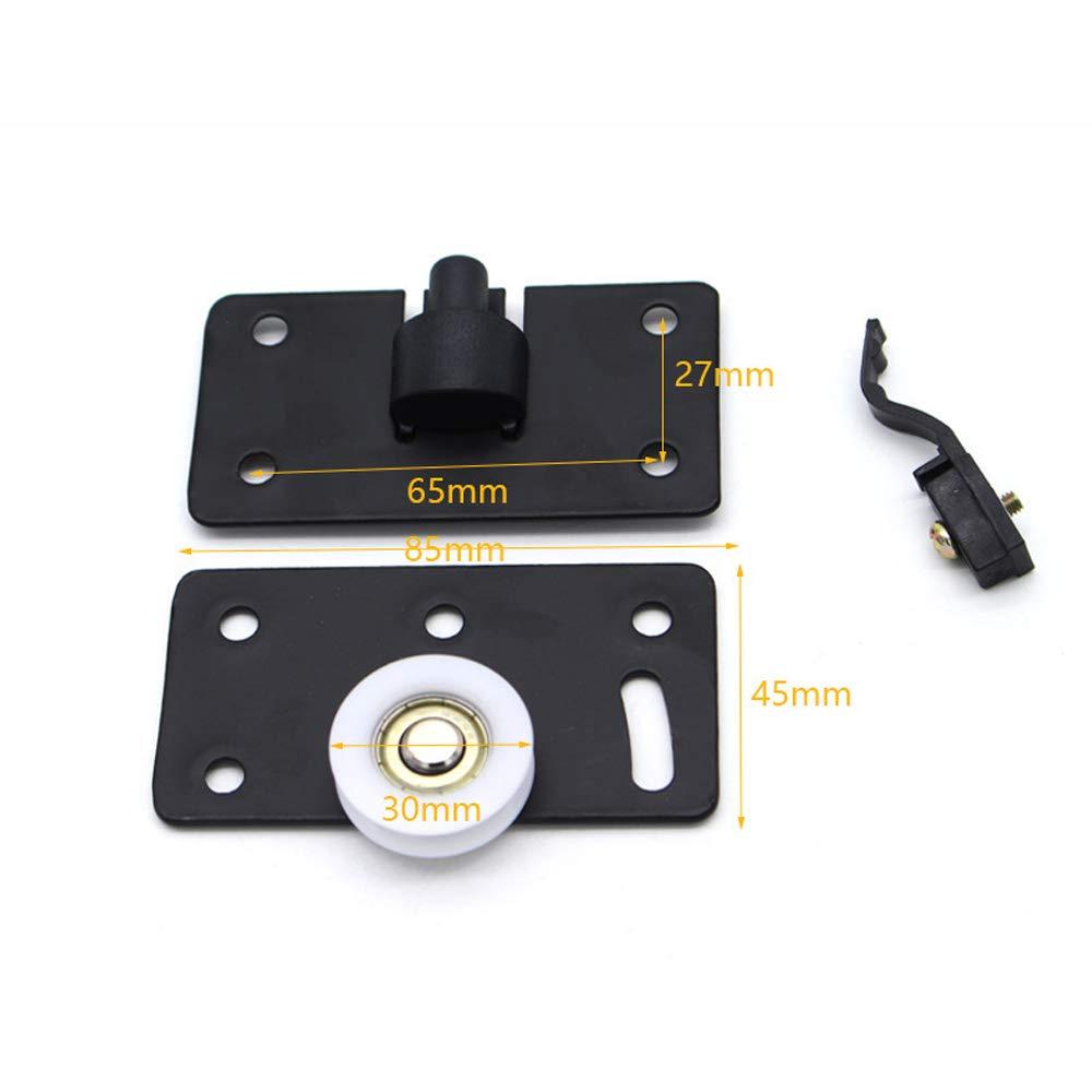 4 miếng Nylon Nội các bộ Roulette cửa, cửa trượt Roulette Tủ Cánh ròng rọc, bánh xe trượt đồ nội thất áo choàng, cho tủ quần áo cửa trượt
