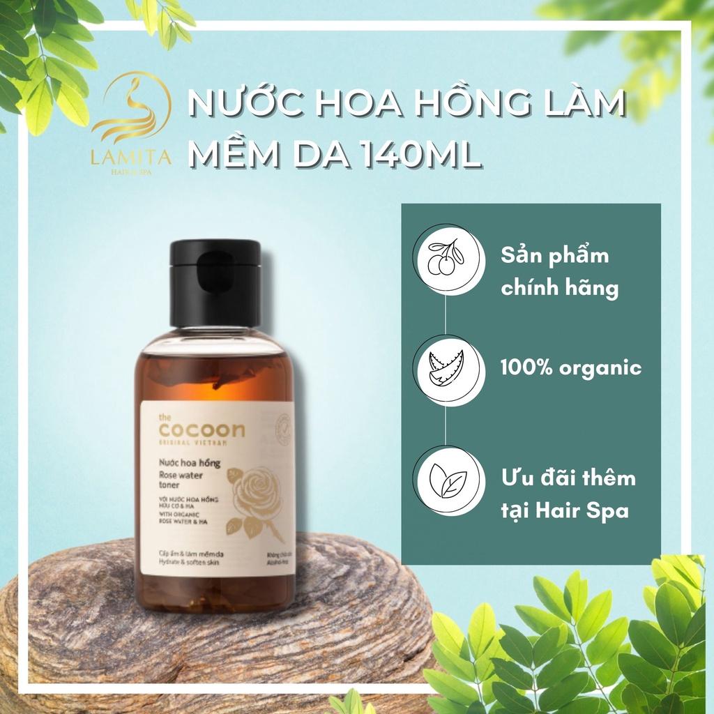 Nước hoa hồng Cocoon, nước toner cấp ẩm và làm mềm da 140ml - LS024 - The Cocoon Original Vietnam