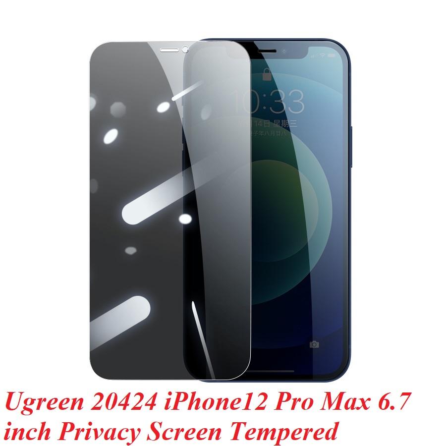 Ugreen UG20424SP161TK cho Iphone 12 6.7inch Miếng dán cường lực chống nhìn trộm - HÀNG CHÍNH HÃNG