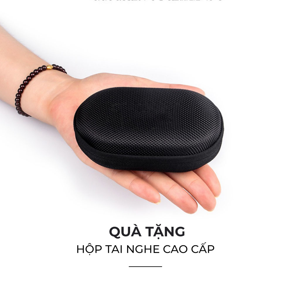 Tai nghe âm thanh trung thực TRNH1, bass êm, tặng hộp đựng - Hàng nhập khẩu