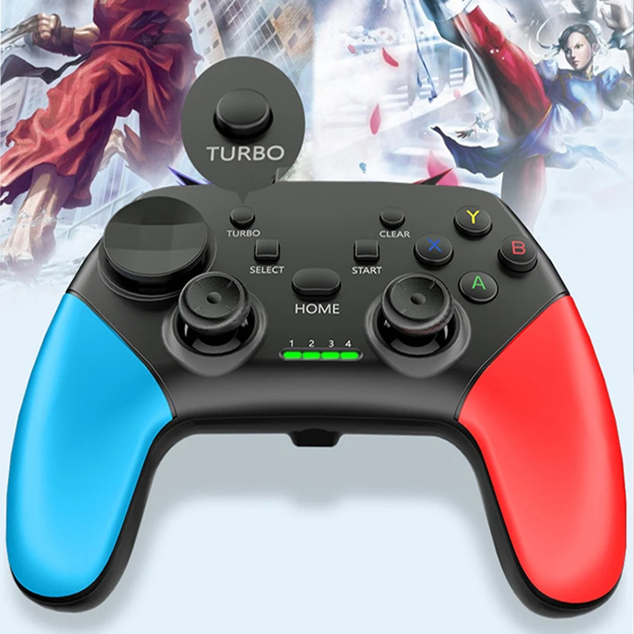 Tay cầm chơi game Bluetooth không dây Vinetteam G9 có rung bộ điều khiển chơi game chuyên dụng cho máy chơi game Switch Console - hàng chính hãng