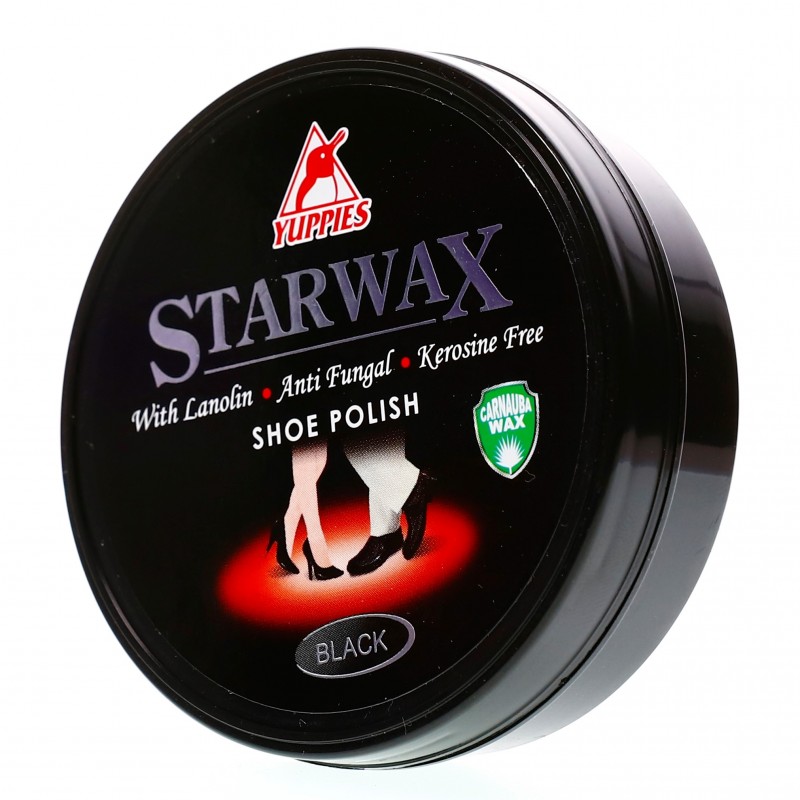 Xi đánh giày dạng sáp Star Wax Shoe, làm mềm, làm bóng, bảo vệ và gìn giữ da -Nhập khẩu chính hãng Yuppies