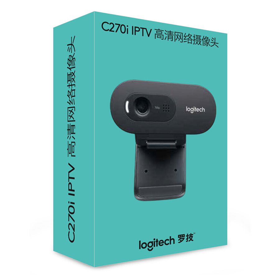 Webcam Cho Tivi Android, Android Box Logitech C270I IPTV - Hàng Chính Hãng