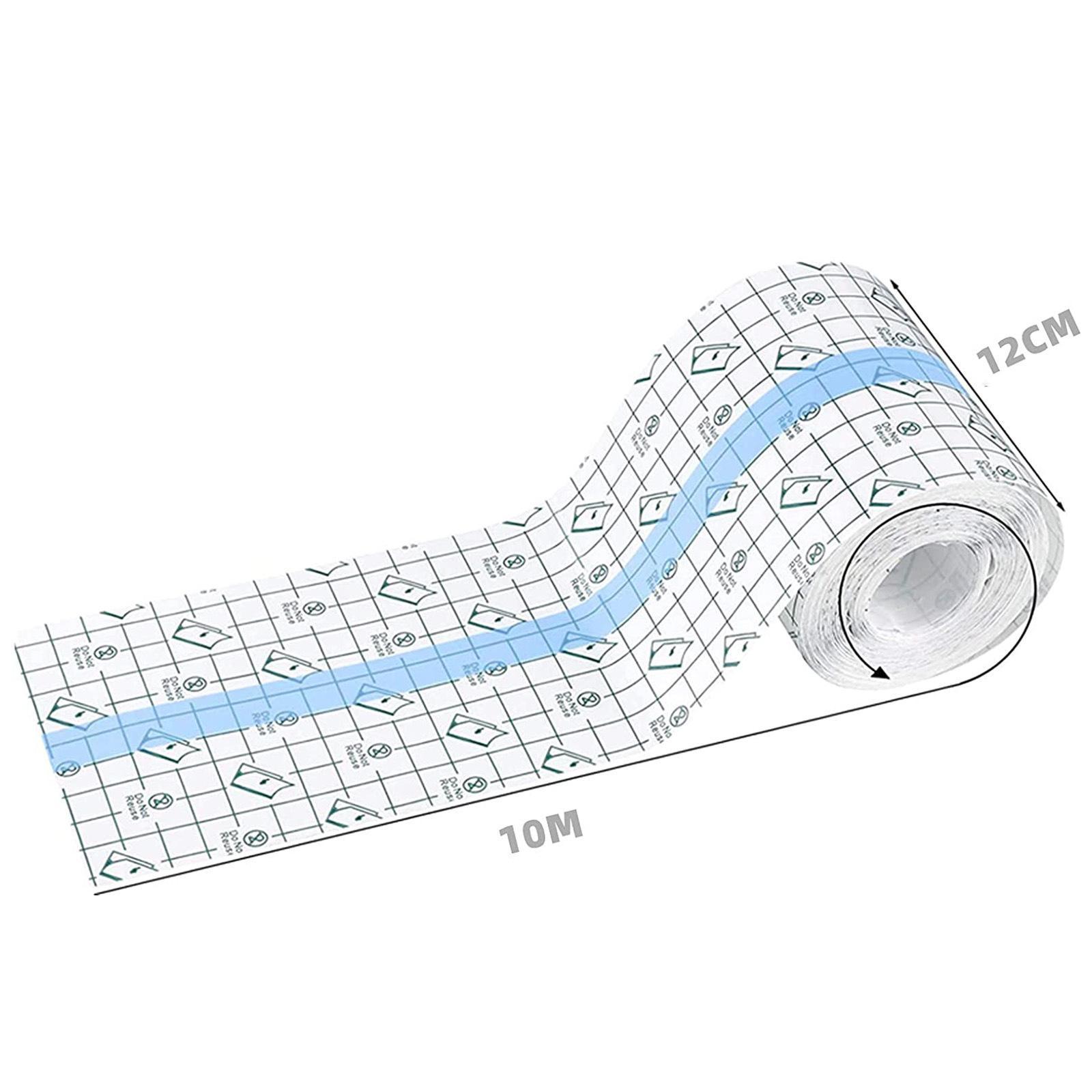 10m Shower Transparent Film Waterproof Clear Bandages Tape
