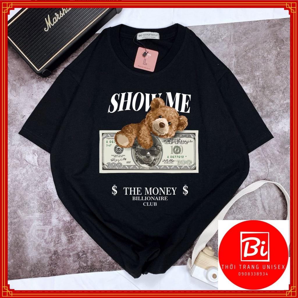 Hình ảnh Áo Thun Be YourSelf Chính Hãng Siêu Đẹp. Chất Thun Cotton Hàng Xuất Dày Dặn, Mềm, Mịn, Form Rộng Unisex Nam/Nữ Mặc Được