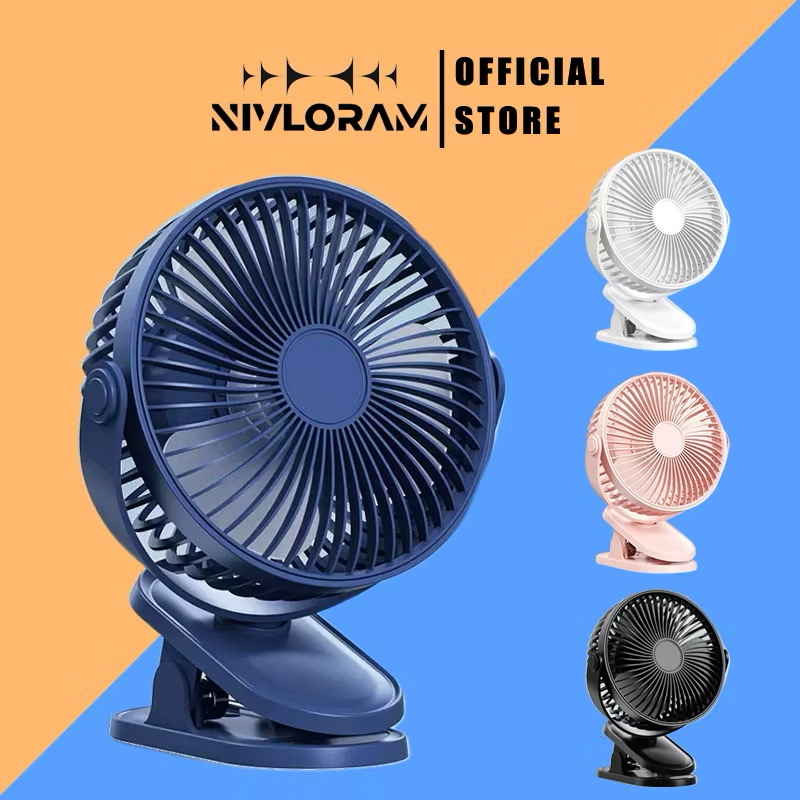 [HÀNG LOẠI ĐẸP]Quạt tích điện mini để bàn pin 10000mAh chạy 24 giờ liên tục 4 chế độ gió xoay 720 độ