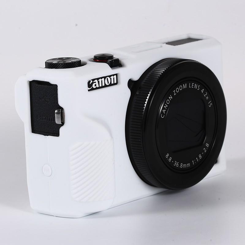 Mới Ốp Silicon Bảo Vệ Máy Ảnh Canon PowerShot G7X3 G7X Mark iii G7Xiii G7XM3