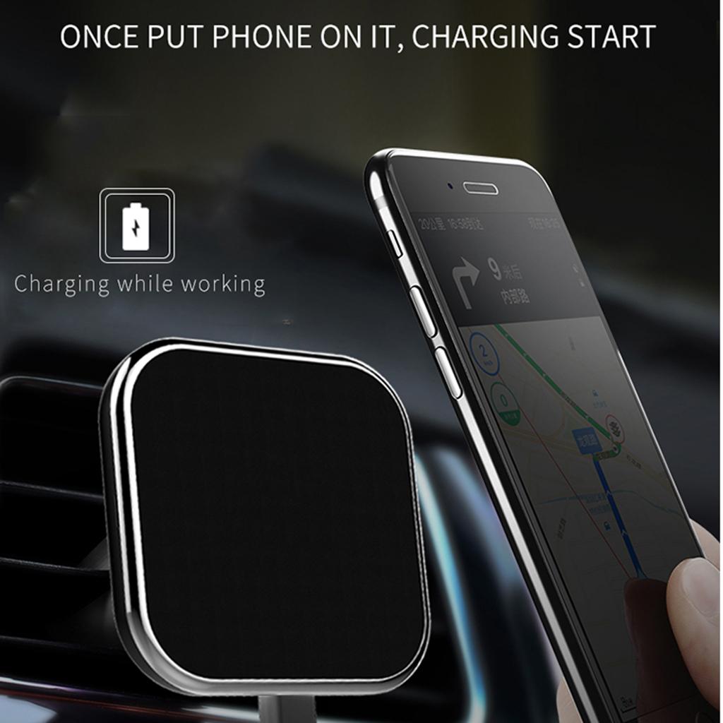 Car Wireless Charger Air Vent Phone Holder for iPhone 8P/X Samsung S8