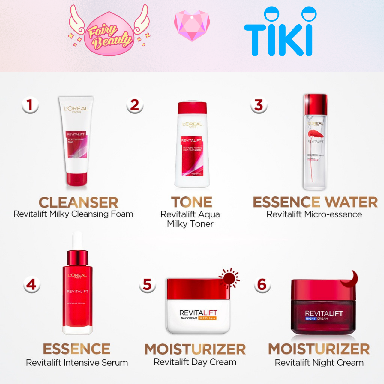 Sữa Rửa Mặt Cấp Ẩm Làm Sạch Tế Bào Chết Và Ngăn Ngừa Lão Hoá Chuyên Sâu Revitalift Cleansing Foam 100ml