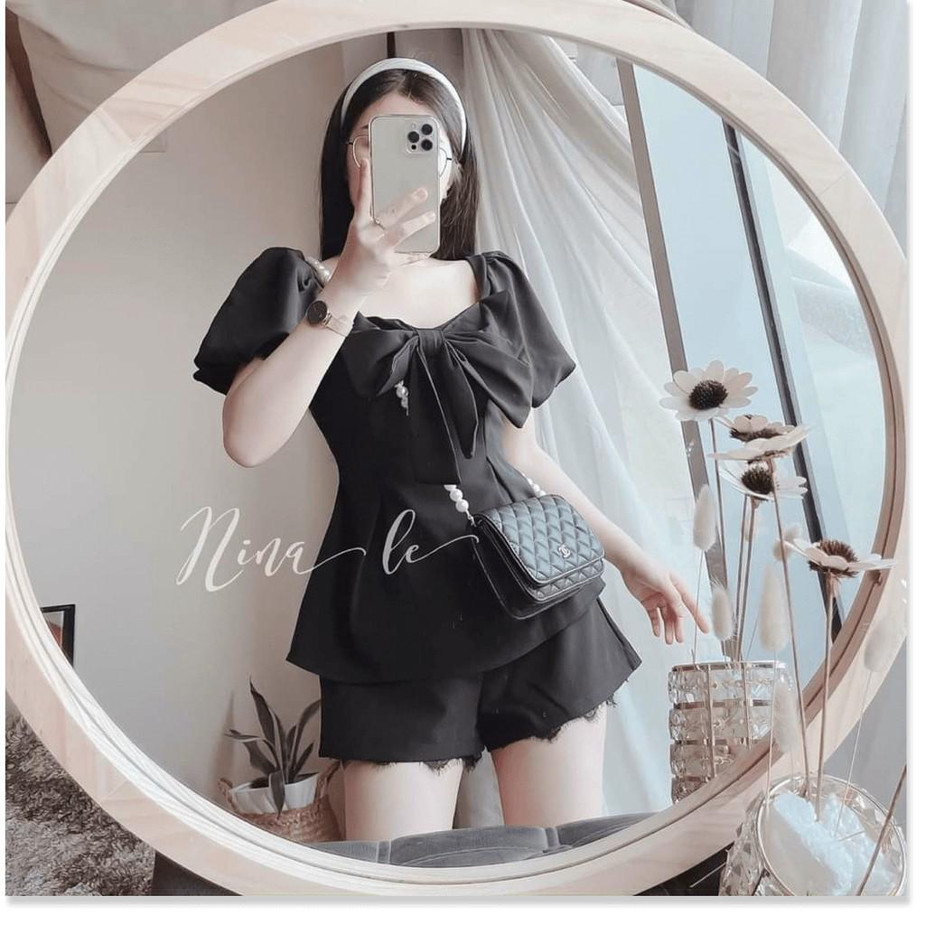 SET ĐŨI MỀM MỊN,THÍCH HỢP ĐI CHƠI,DỰ TIỆC,THIẾT KẾ HỌA TIẾT TRƠN NHƯNG KHÔNG KÉM PHẦN SANG TRỌNG THỜI TRANG KME.STORE