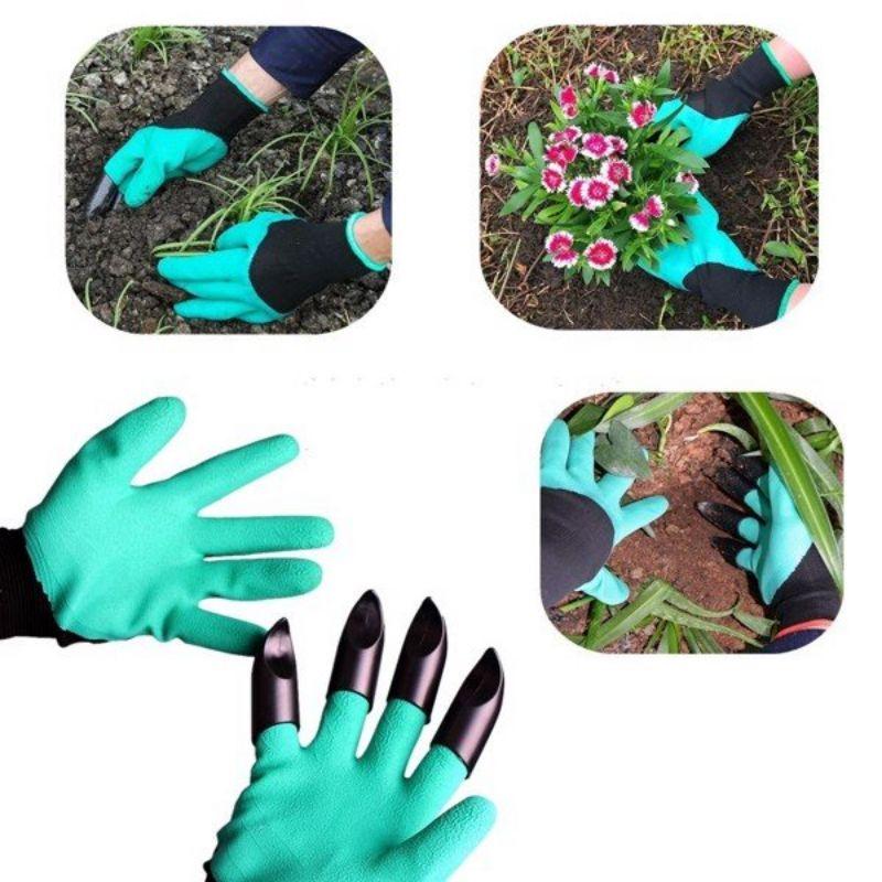 Găng tay làm vườn đa năng (găng tay đào đất, găng tay chuột chũi)
