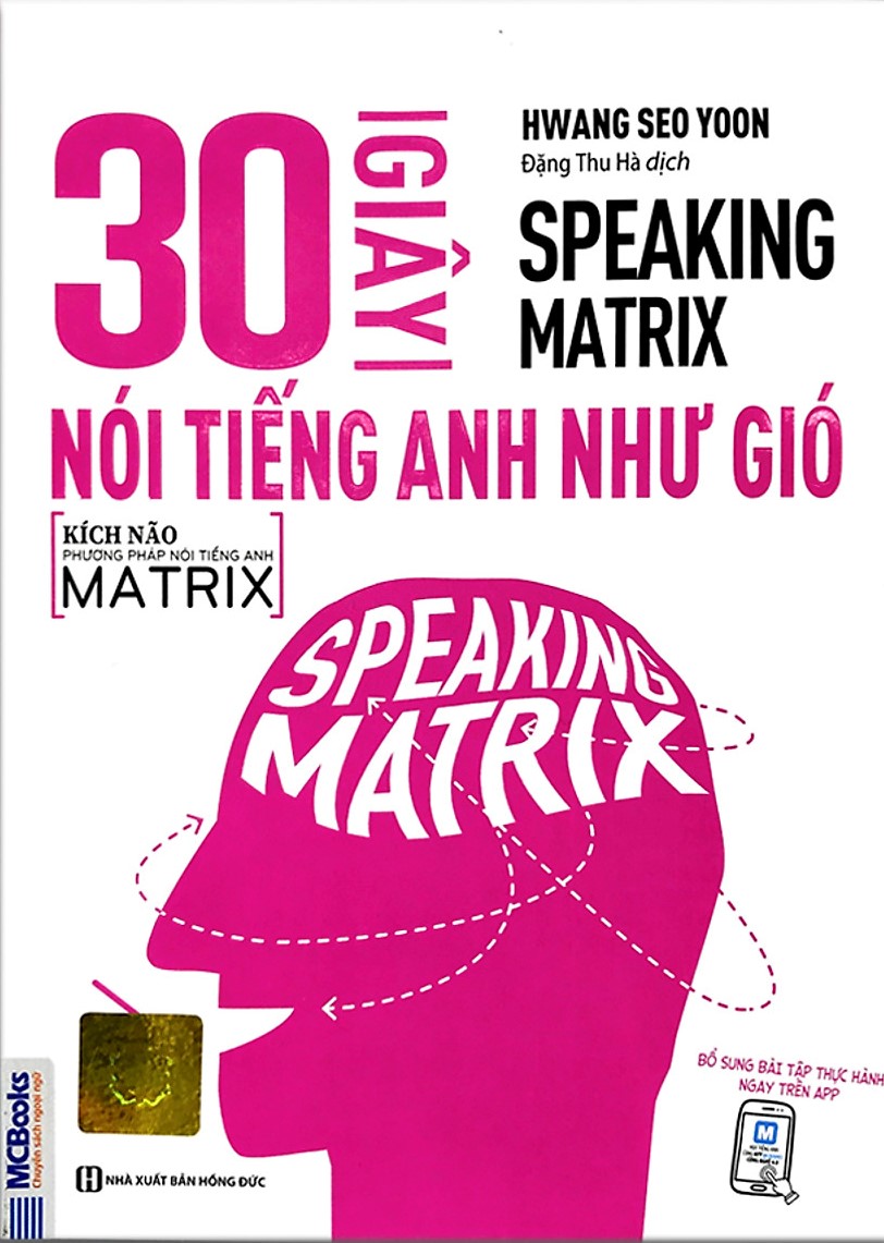 Hình ảnh Combo 4 Cuốn Speaking Matrix – Nói tiếng Anh như gió