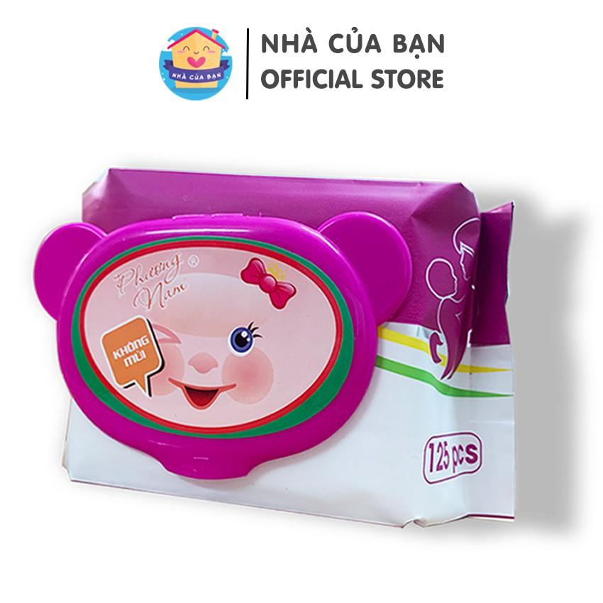 Khăn ướt cao cấp Phương Nam 125g BIBI CARE DÀY, DAI