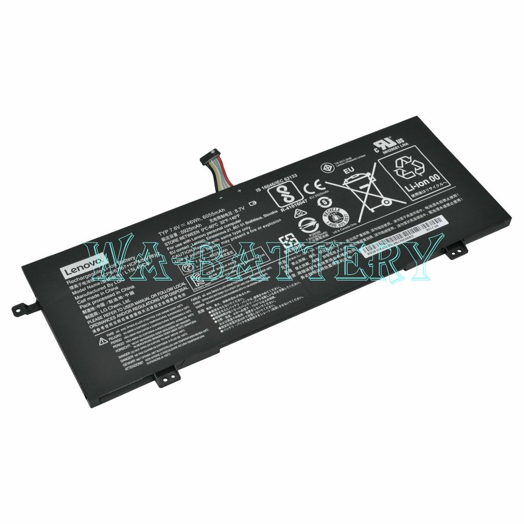 Pin Dùng Cho Laptop Lenovo IdeaPad 710S-13IKB V730-13 V730-13 L15M4PC0 L15L4PC0 Battery Original 46Wh