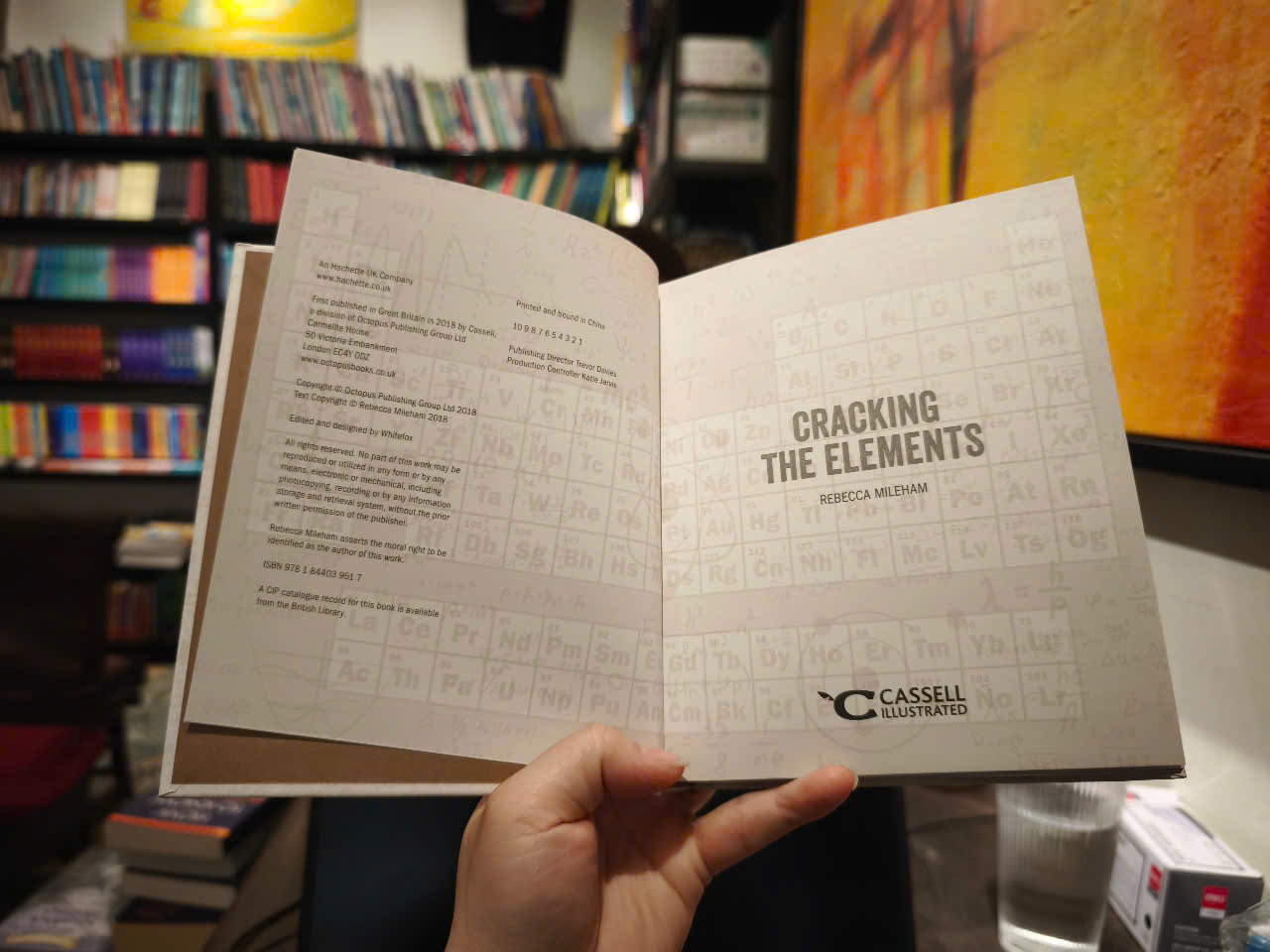 Sách - Cracking The Elements by Rebecca Mileham - Science / Nonfiction