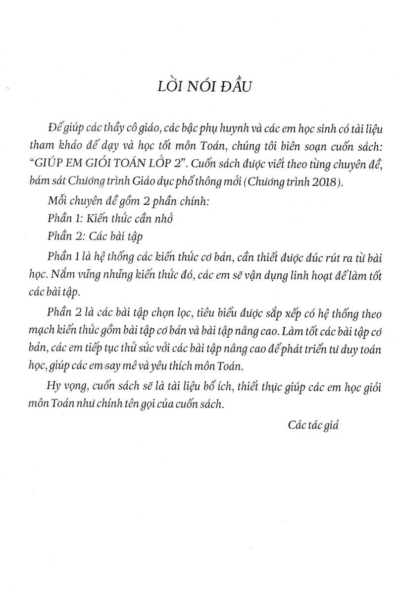Giúp Em Giỏi Toán Lớp 2