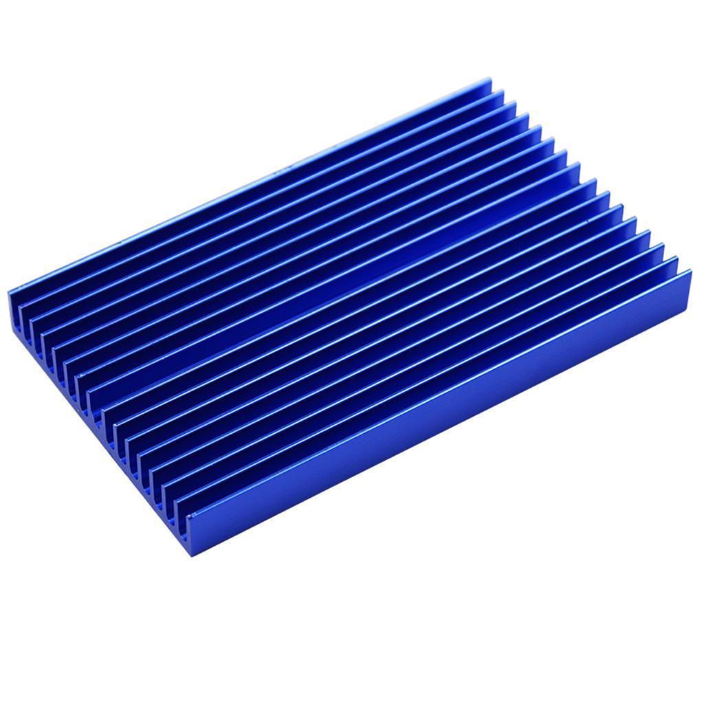 100x60x10mm Aluminum   Heat Sink Chip for Electronic