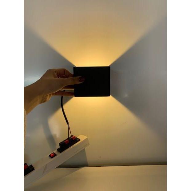 Đèn hắt tường led sáng 2 đầu đẹp