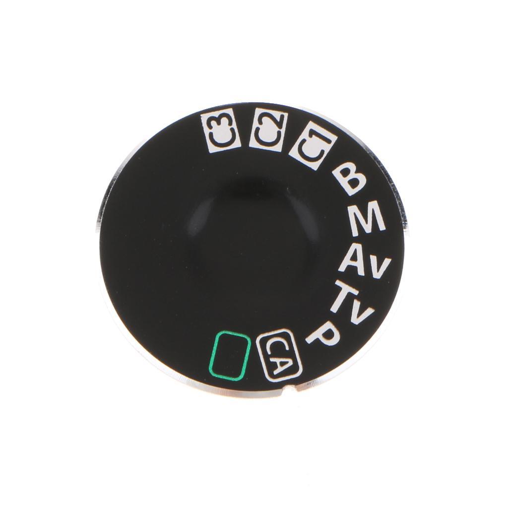 2x Top Cover Dial Mode Plate Interface Cap Repair Part for 80D/5D2