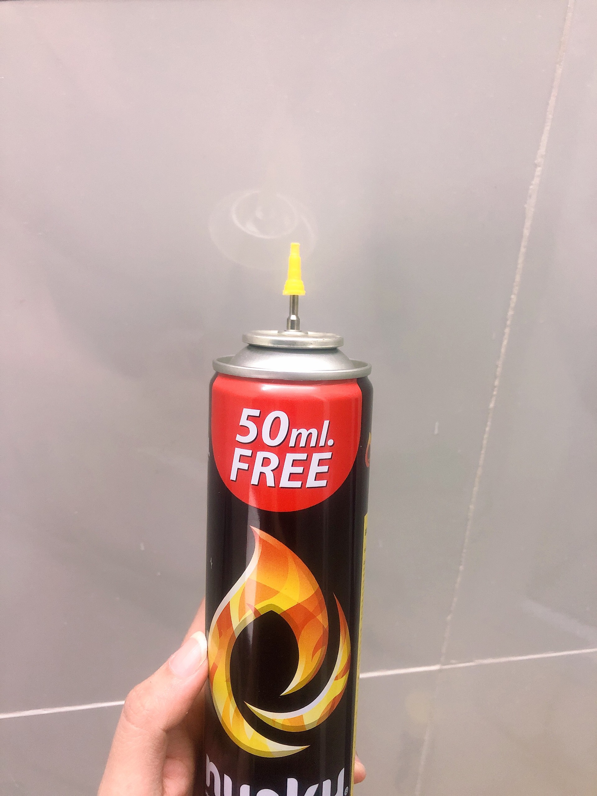 Bình gas bơm chuyên cho Bật lửa hột quẹt Nusku 300ml