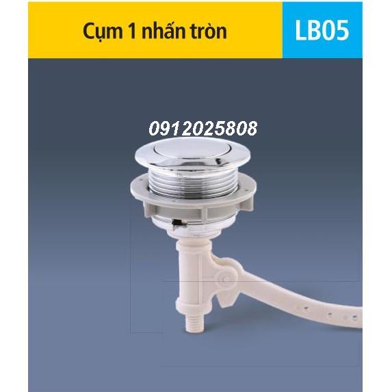 LB05 - cụm 1 nhấn tròn két nước bồn cầu