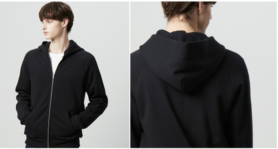 Áo hoodie trơn cao cấp có khóa kéo xuất Nhật cotton 100% dày dặn (nỉ da cá)