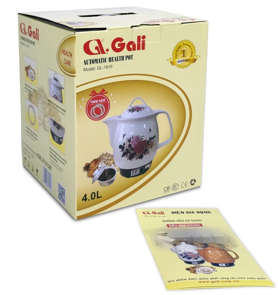 Siêu sắc thuốc 4 lít Gali GL-1815 - Hàng chính hãng