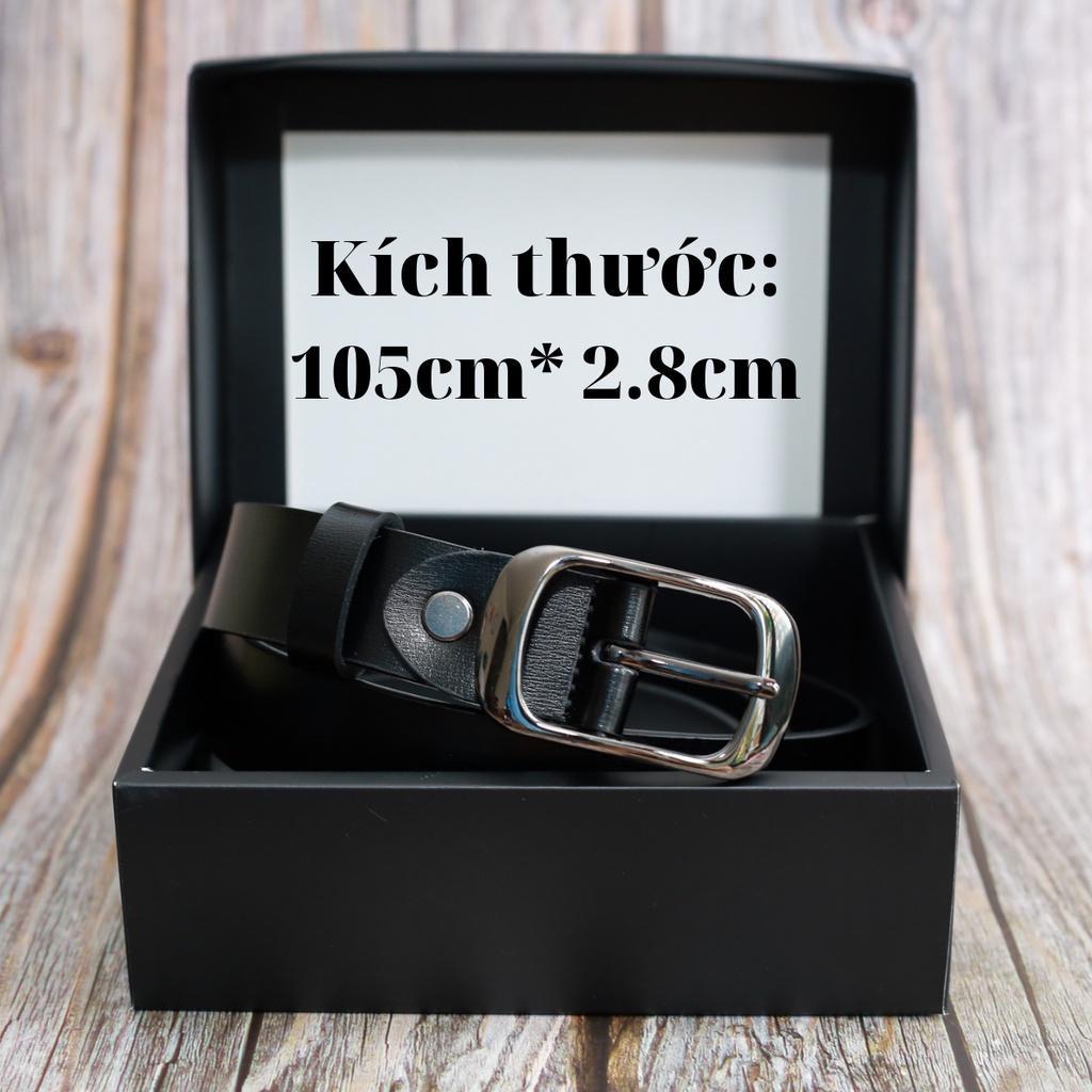 Thắt Lưng Unisex Dây Nịt Lưng Da Bò ForD Camcamvintage Màu Đen Đẹp Bản Nhỏ Nam Nữ Phong Cách Hàn Quốc Cao Cấp