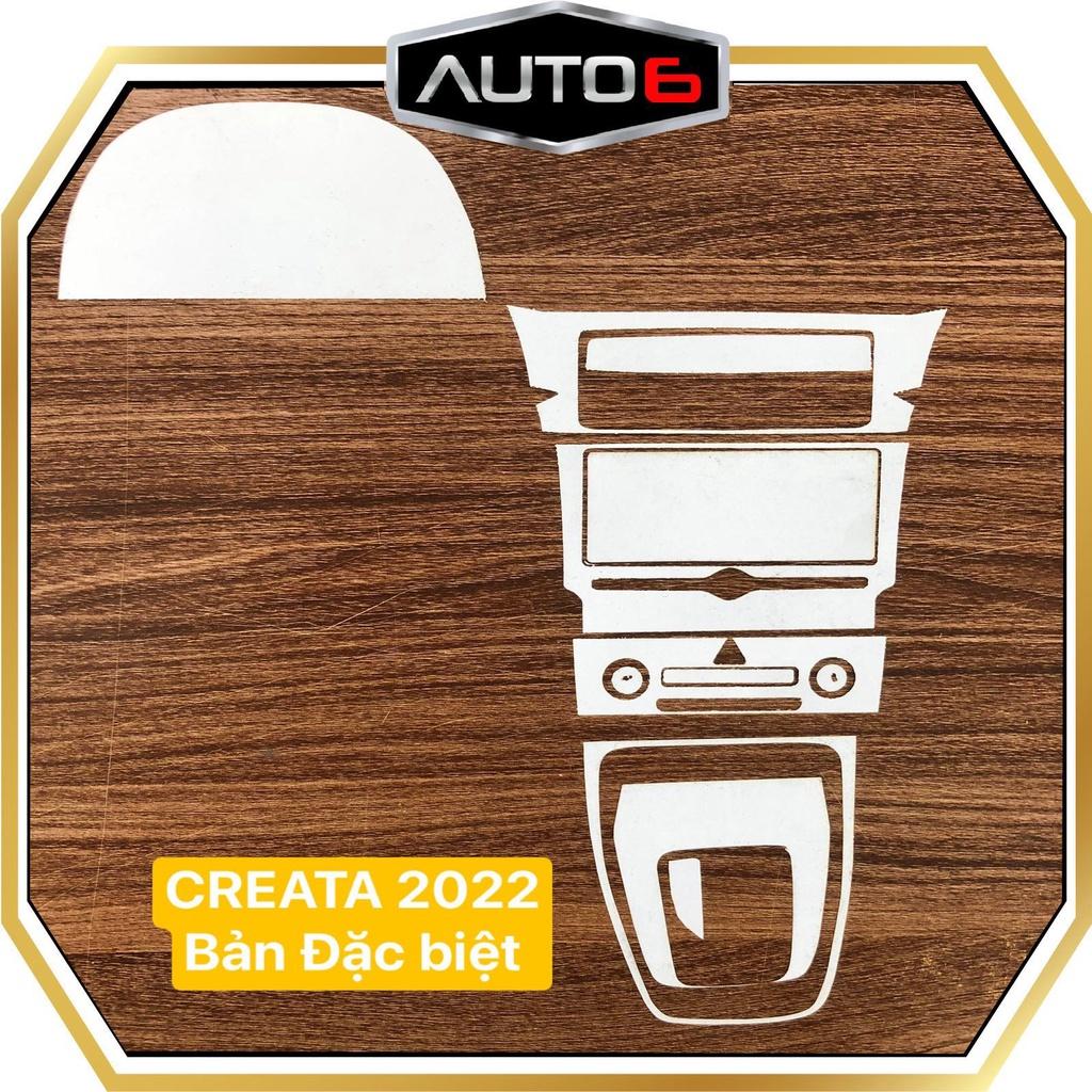 HYUNDAI CRETA 2022 - Film PPF chống xước nội thất ô tô - AUTO6 &lt;Cam kết chuẩn form, chống xước và che mờ vết xước cũ