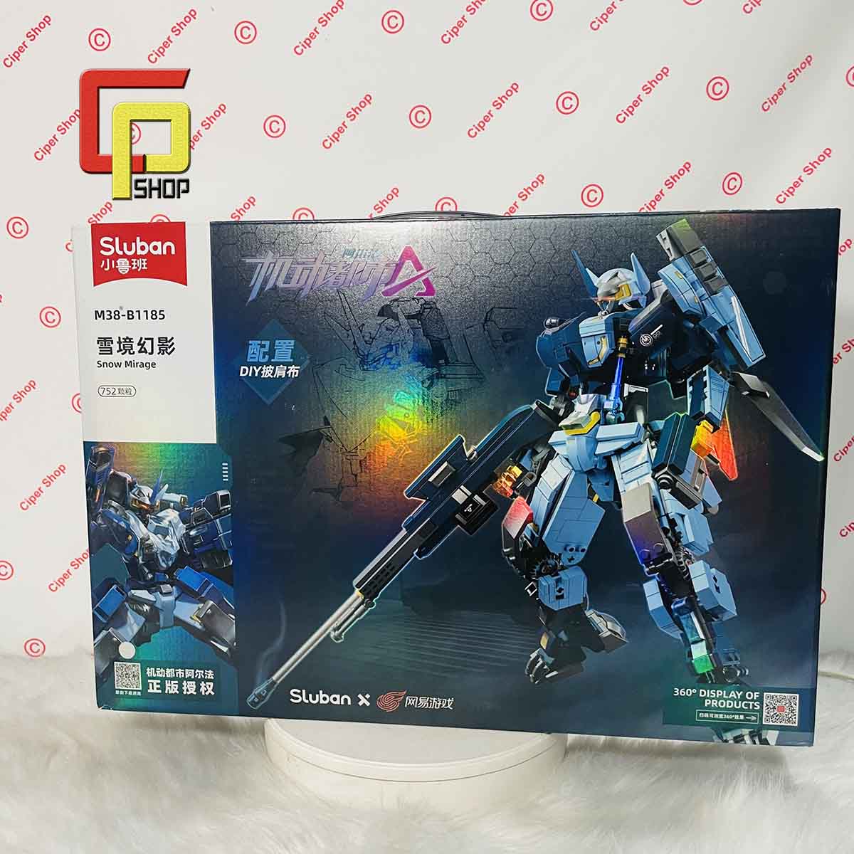 Mô hình lắp ráp M38-B1185 Snow Mirage - Figure Snow Mirage