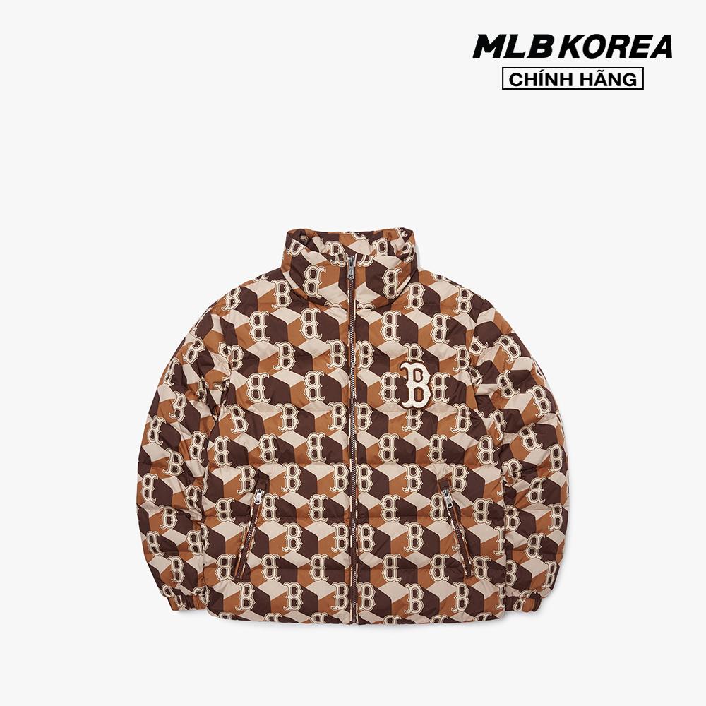 MLB - Áo khoác phao tay dài Cube Monogram All Over 3ADJM0626