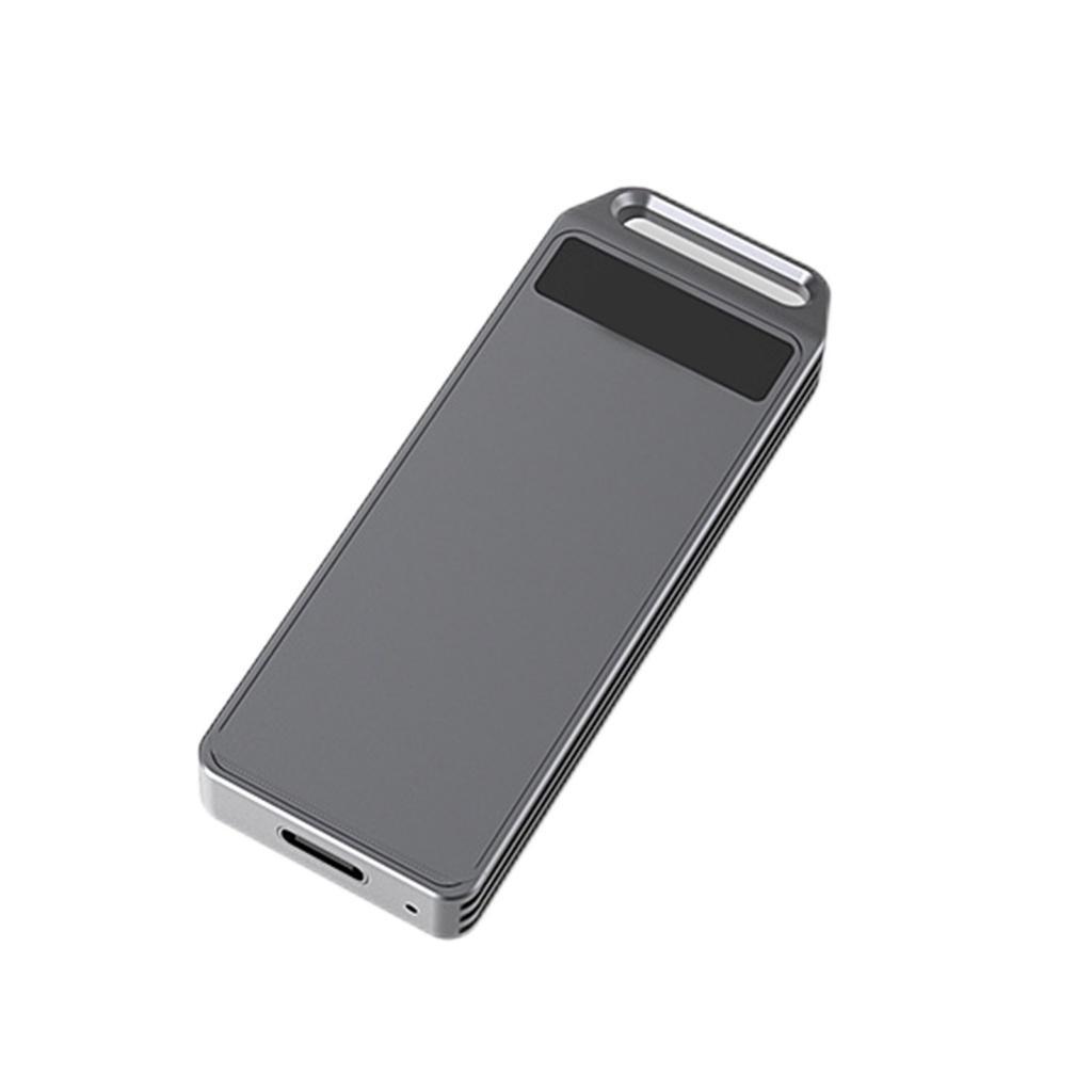 Xia| Hộp Đựng Ổ Cứng HDD Mini NGFF / SATA Sang USB 3.1 Màu Trơn