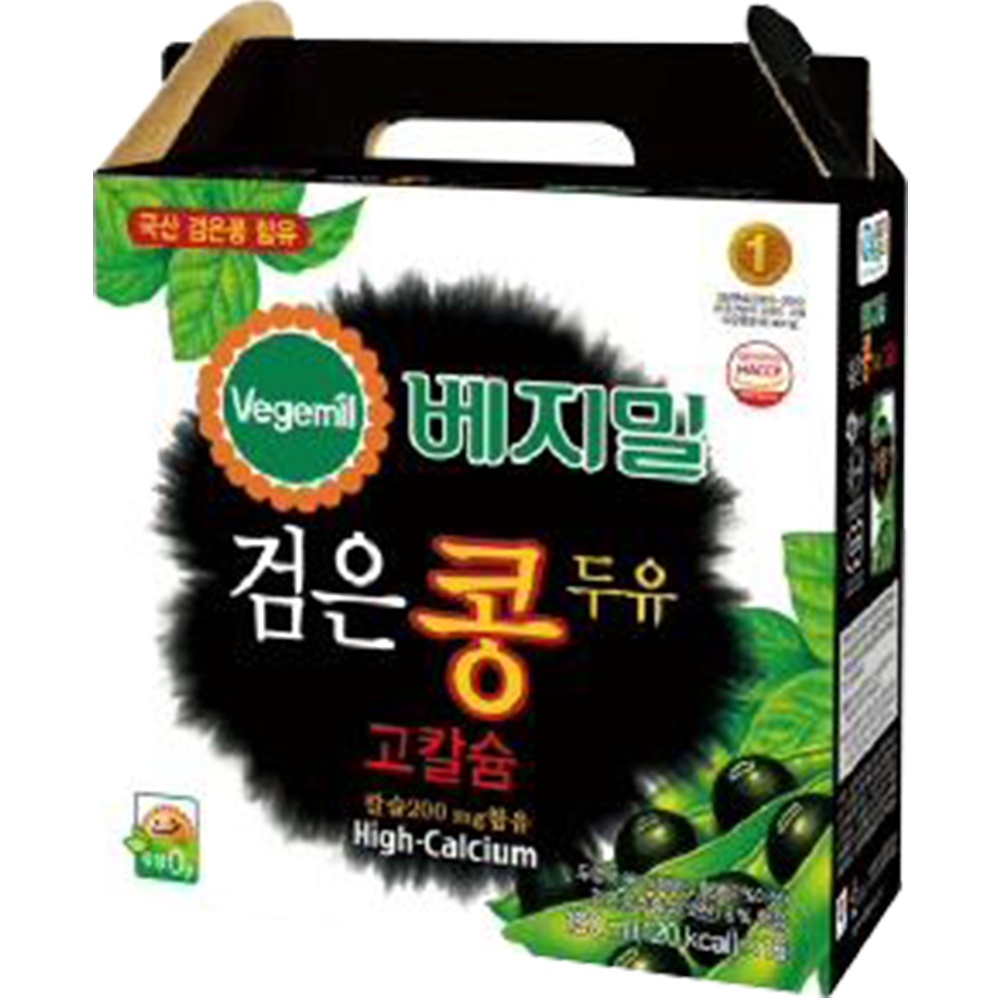 Thùng Sữa Hạt Vegemil Đậu Đen 190ml (16 Hộp/Thùng)