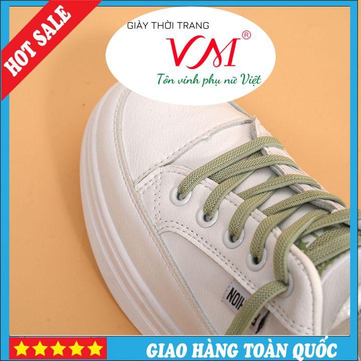 Giày Thể Thao Nữ, chiều cao 3CM, Da Thật Êm Ái, Bền Chắc Và Thời Trang - TT.P14106_XANH