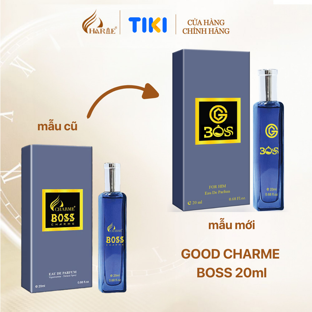 Nước Hoa Nam Cao Cấp BOSS CHARME 20ml Dòng Nước Hoa Phương Đông Hương Thơm Độc Đáo Mạnh Mẽ Dành Cho Phái Mạnh