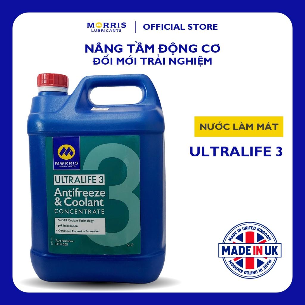 Nước Làm Mát Cao Cấp Cho Động Cơ Xăng, Động Cơ Diesel - Morris Lubricants Ultralife 3 / Can 5L